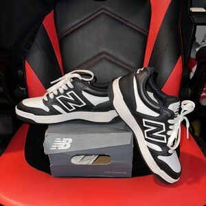 New Balance Classic Black and White Sneakers